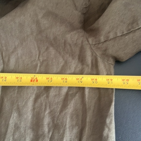 Madewell Linen Oversized Duster Coat size: medium - Picture 8 of 9